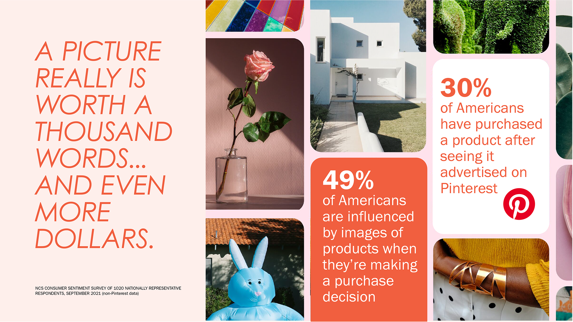 NCS survey results show the power of images in driving consumer purchases.